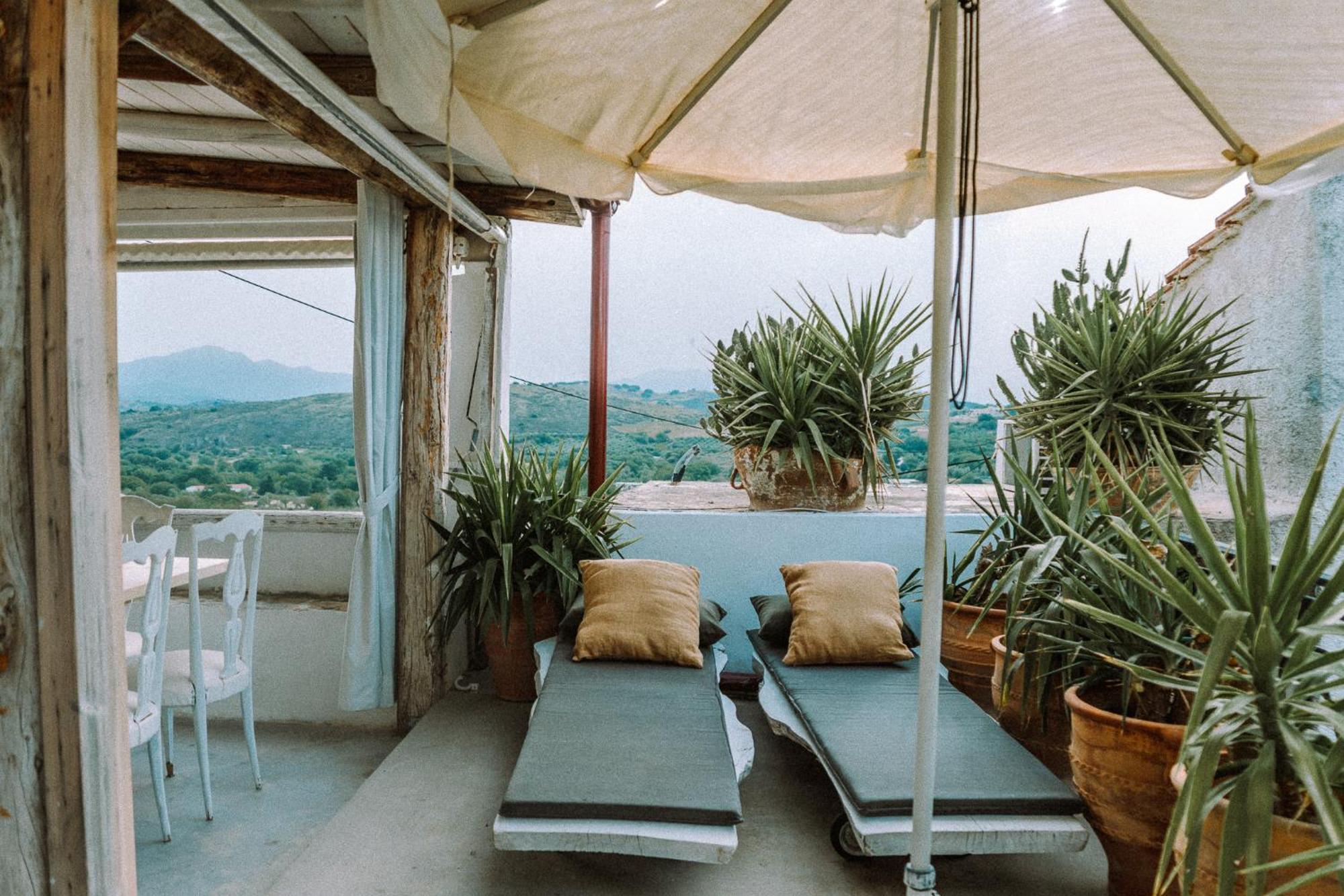 Вилла Antonia'S Stonebuilt Mansion With A Private Pool Armenoi  Экстерьер фото