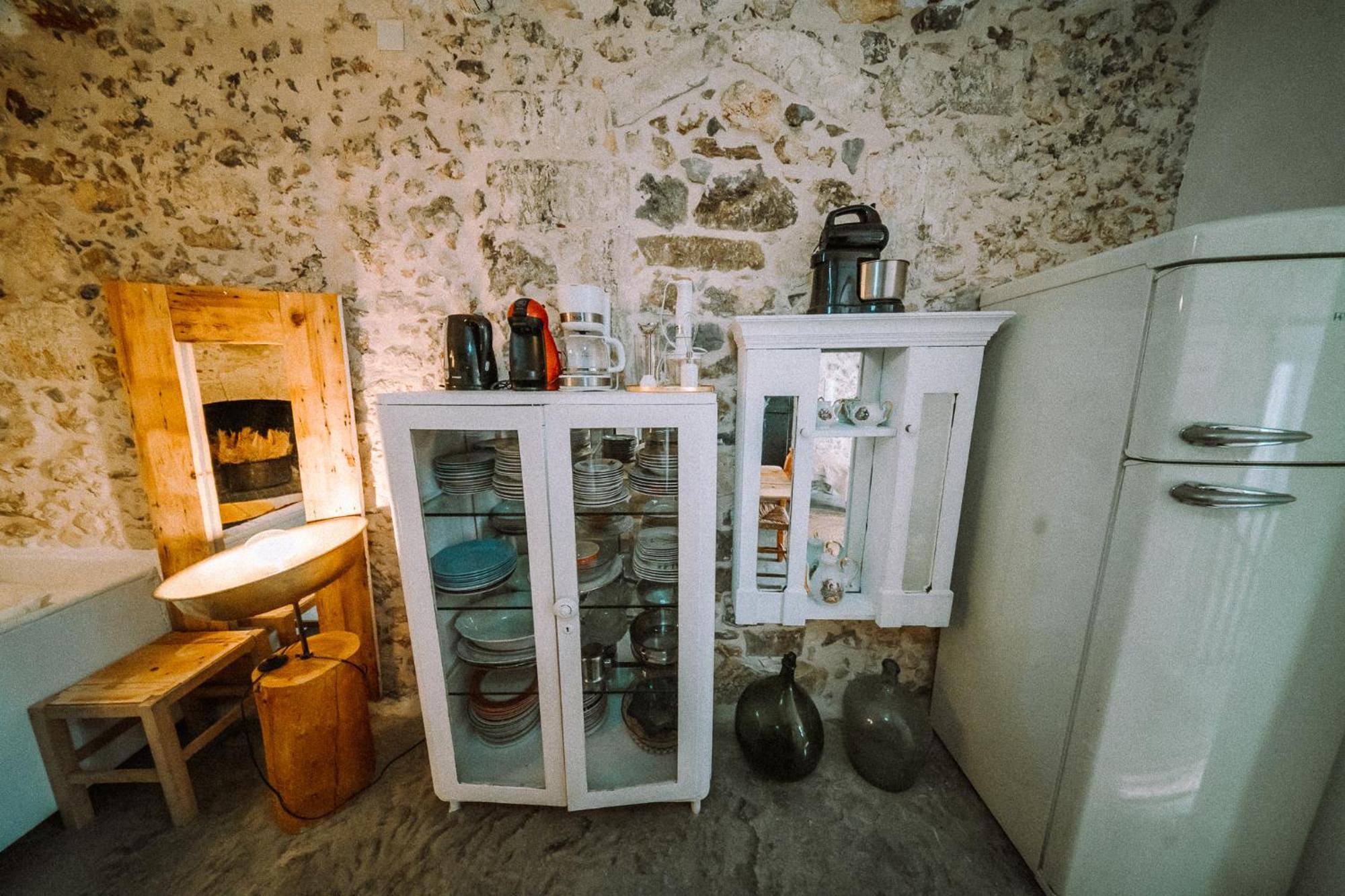 Вилла Antonia'S Stonebuilt Mansion With A Private Pool Armenoi  Экстерьер фото